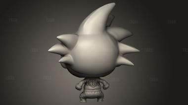 Гоку 3d stl модель для ЧПУ