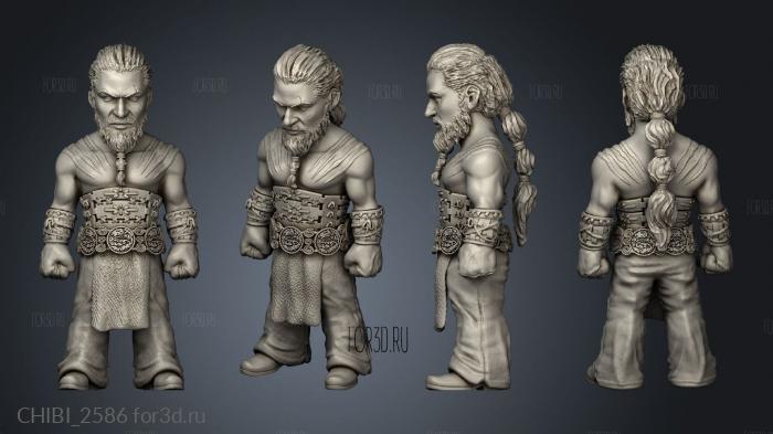 GOT Khal Drogo stl model for CNC