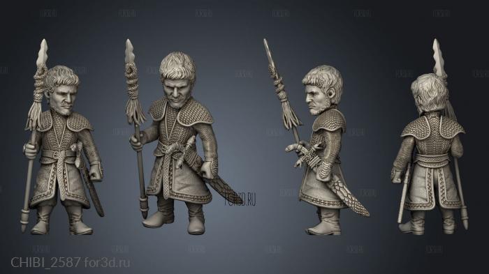 GOT Oberyn Martell stl model for CNC