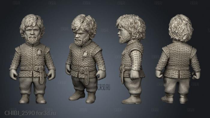 GOT Tyrion Lannister stl model for CNC