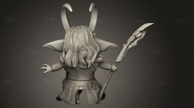 Грокский Наговор 3d stl модель для ЧПУ