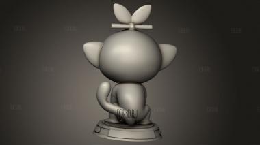 Крутой Покемон 3d stl модель для ЧПУ