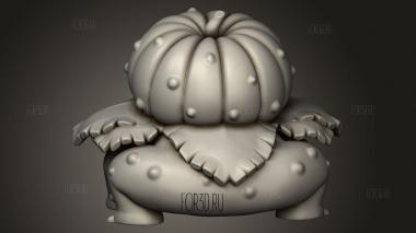 Хэллоуин Венозавра 3d stl модель для ЧПУ
