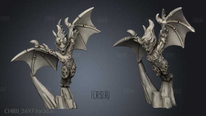 harpy stl model for CNC