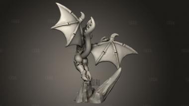 Гарпия 3d stl модель для ЧПУ
