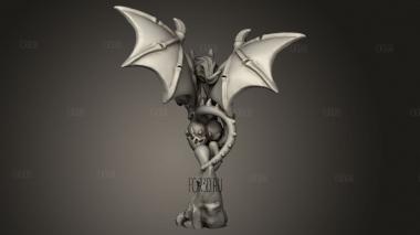 Гарпия 3d stl модель для ЧПУ