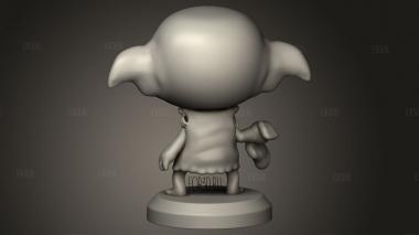 Гарри Поттер Добби 3d stl модель для ЧПУ