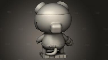 Хеллбой 3d stl модель для ЧПУ