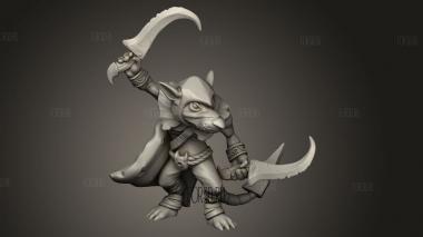 Герой-Крысолов-Лазутчик 3d stl модель для ЧПУ