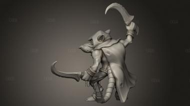 Герой-Крысолов-Лазутчик 3d stl модель для ЧПУ