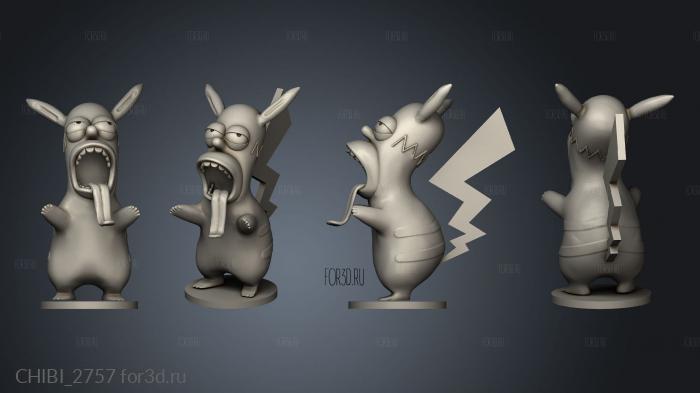 Homerchu stl model for CNC