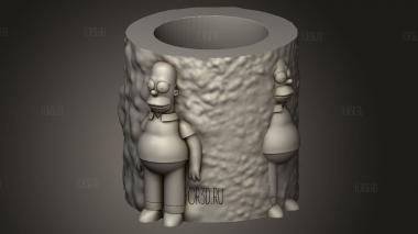 Гомер Куст Мате Рубен Самый Большой Полимер rmal 3d stl модель для ЧПУ