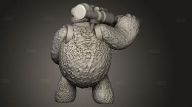 Коммандос Корпуса 3d stl модель для ЧПУ