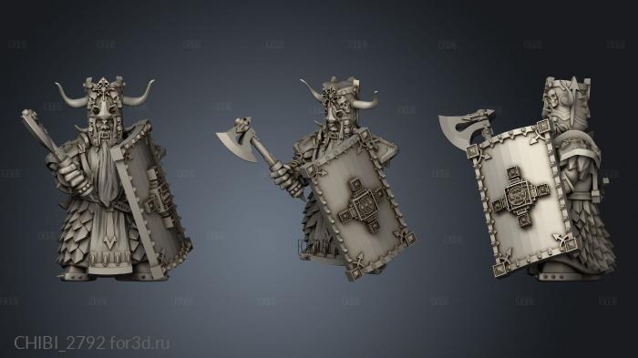 Immortals Weapon and Shield Unmasked stl model for CNC