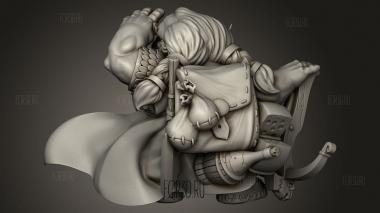 Страж Железного Ворона 3d stl модель для ЧПУ