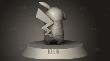 Пантомима Джорджи пикачу 3d stl модель для ЧПУ