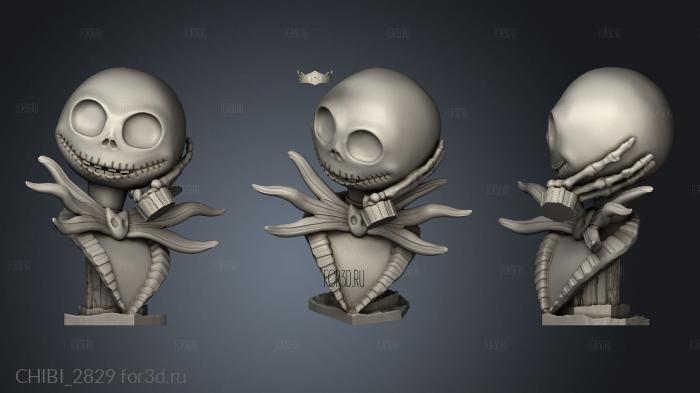 Jack Skellington Arm stl model for CNC