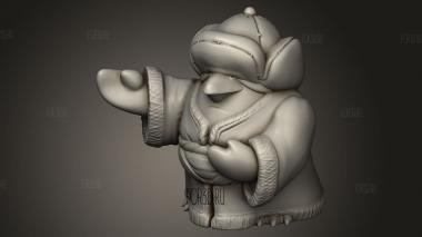 Джейми Корт Пингвин Мерчантс Мерчант Шорт 3d stl модель для ЧПУ