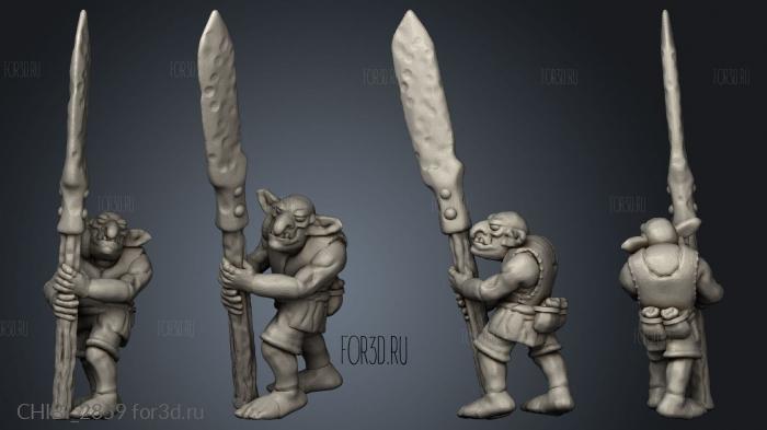 Juvenile Apocalypse Crew Gobbo stl model for CNC