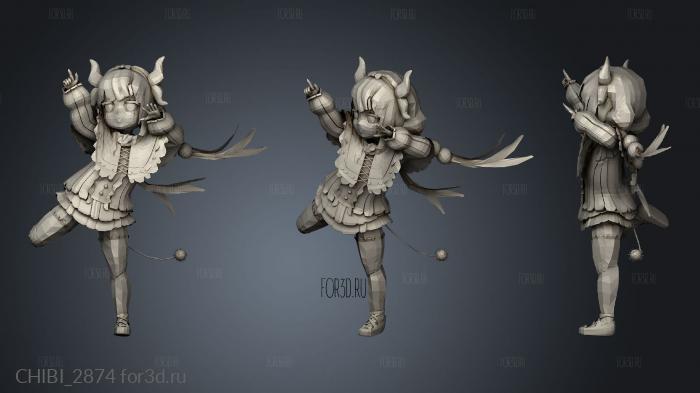 Kanna Kamui stl model for CNC