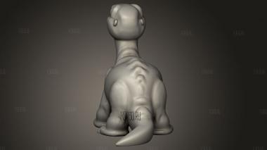 Земля до времени,коротконогий 3d stl модель для ЧПУ