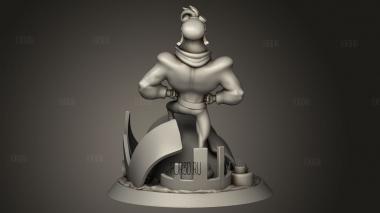 Стартовая площадка Маккуак Чиби 3d stl модель для ЧПУ