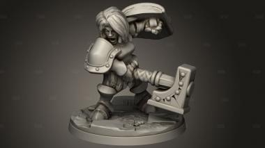 Молот Освободителей 3d stl модель для ЧПУ