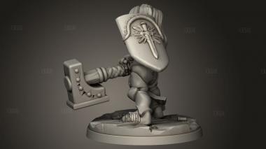 Молот Освободителей 3d stl модель для ЧПУ