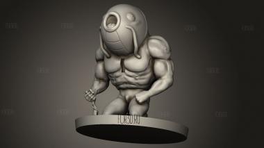 Забавная Копилка Magika алетта неполноценная 3d stl модель для ЧПУ