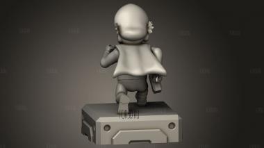 Марио Тор Торио Выдал 3d stl модель для ЧПУ