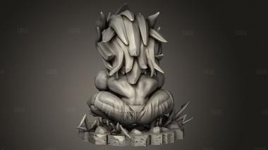 Мессия Чиби Бланка 3d stl модель для ЧПУ
