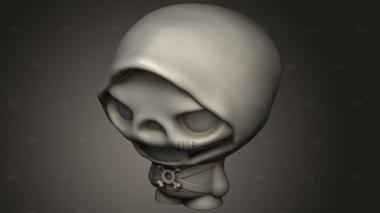 Эскелето Микроскелетор 3d stl модель для ЧПУ