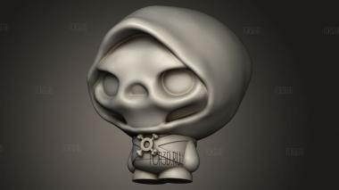Эскелето Микроскелетор 3d stl модель для ЧПУ