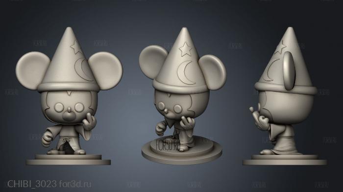 MICKEY 3d stl модель для ЧПУ