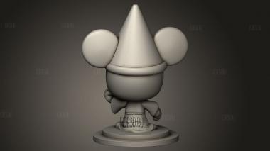 МИККИ 3d stl модель для ЧПУ