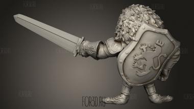 Рыцарь Ночной Совы 3d stl модель для ЧПУ