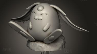 Мокона Модоки 3d stl модель для ЧПУ