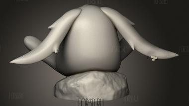 Мокона Модоки 3d stl модель для ЧПУ