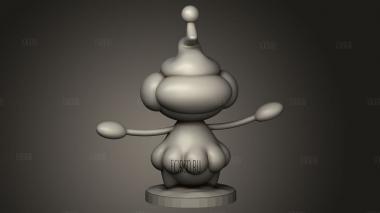 Монстр Мим Младший 3d stl модель для ЧПУ