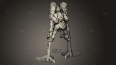 Сопливый бегун 3d stl модель для ЧПУ