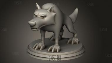 Миссис Брисби-Тайный НИМФ и Черный Волк 3d stl модель для ЧПУ