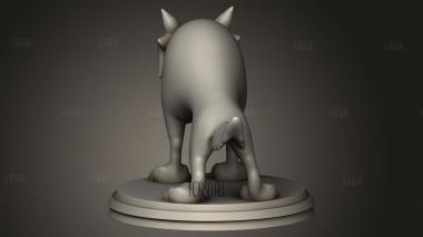 Миссис Брисби-Тайный НИМФ и Черный Волк 3d stl модель для ЧПУ