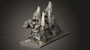 Орки и гоблины Ночные Лучники 3d stl модель для ЧПУ