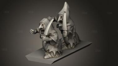 Орки и гоблины Ночные Лучники 3d stl модель для ЧПУ