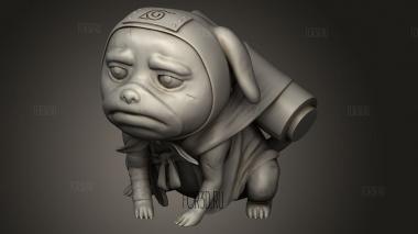Паккун Наруто 3d stl модель для ЧПУ