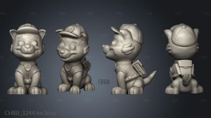 CHIBI_3244 3d stl модель для ЧПУ