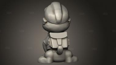 Щебень из Патруля Лап 3d stl модель для ЧПУ