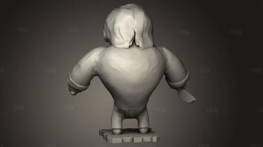 Персонажи Ужасов Хэллоуина Майкл Майерс 3d stl модель для ЧПУ