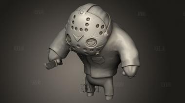 Персонажи Террор Секста Фейра Джейсон Фрайдей Вурхиз 3d stl модель для ЧПУ