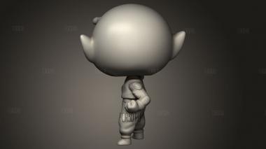 Малыш 3d stl модель для ЧПУ
